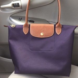 Plum Longchamp Bag (Small)